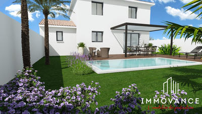 Maison - 93 m² - 4 pièces