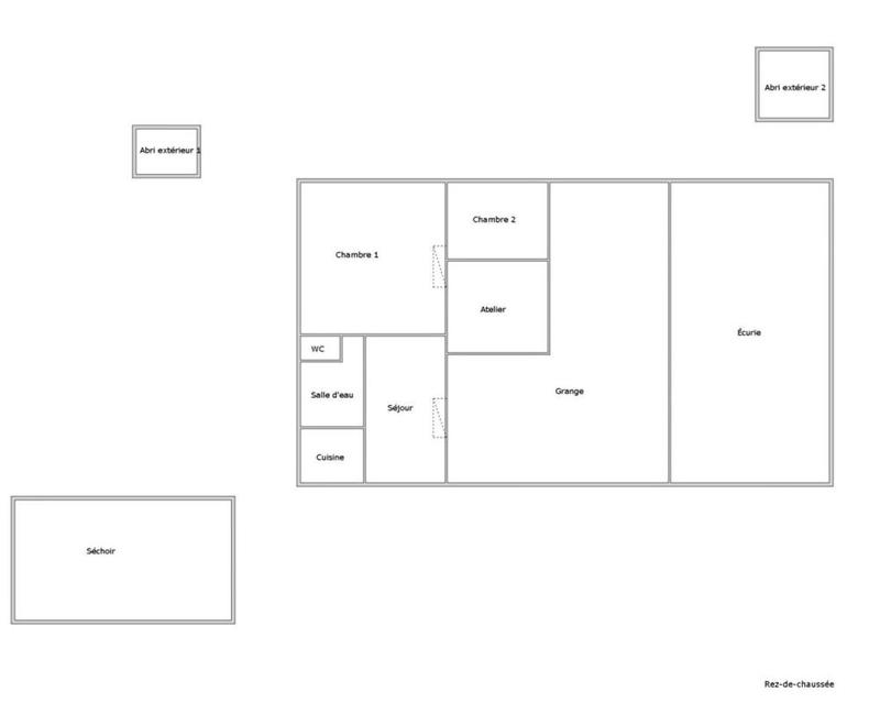 Maison - 80 m² - 3 pièces