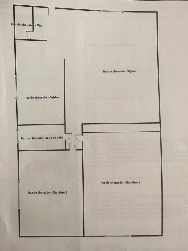 Maison - 52 m² - 3 pièces