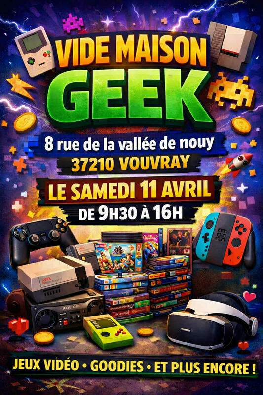 Vide maison geek