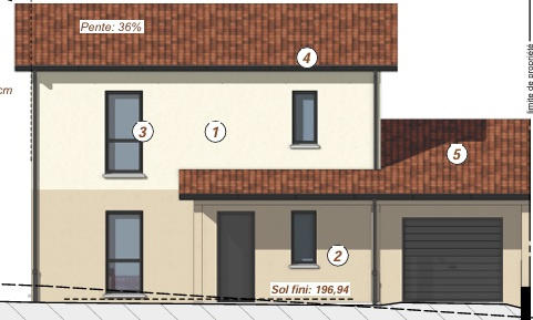 Maison - 91 m² - 4 pièces