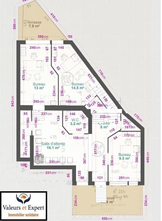Duplex - 95 m² - 3 pièces