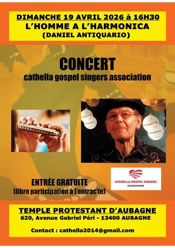 Concert de l'homme à l'harmonica