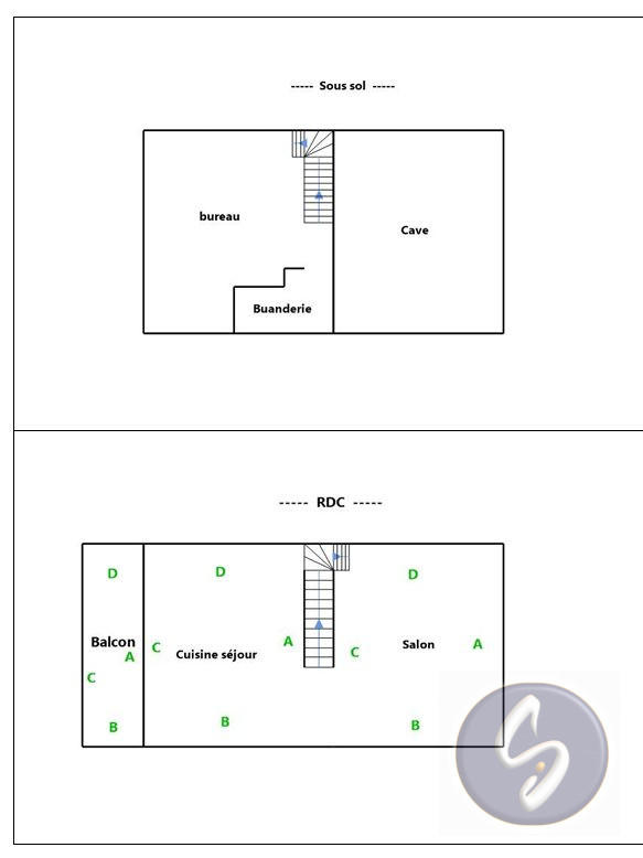 Maison ancienne - 123 m² - 5 pièces