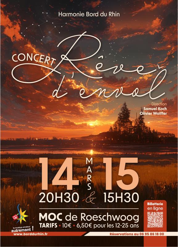 Rêve d'envol - Concert de l'harmonie Bord du Rhin