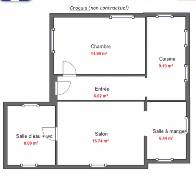 Villa - 60 m² - 2 pièces