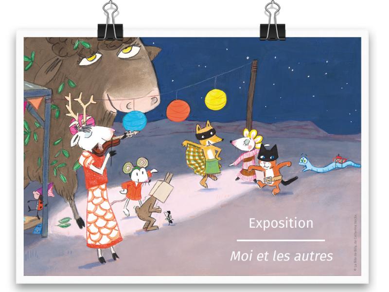 Exposition « Moi et les autres » de l’Ecole des loisirs
