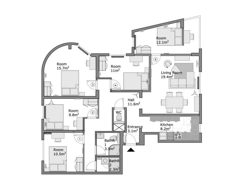 Appartement - 110 m²