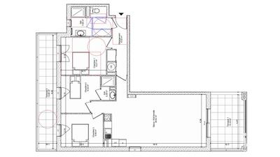 Appartement - 86 m² - 4 pièces