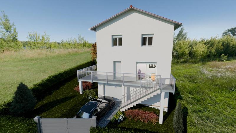 Maison - 92 m² - 4 pièces