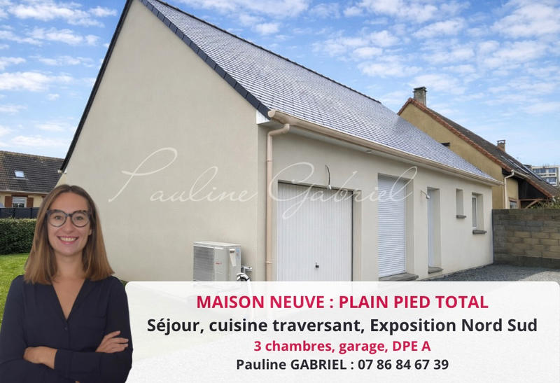 Maison - 90 m² - 4 pièces