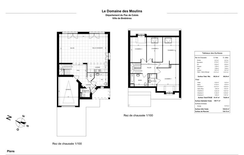 Maison contemporaine - 129 m² - 7 pièces