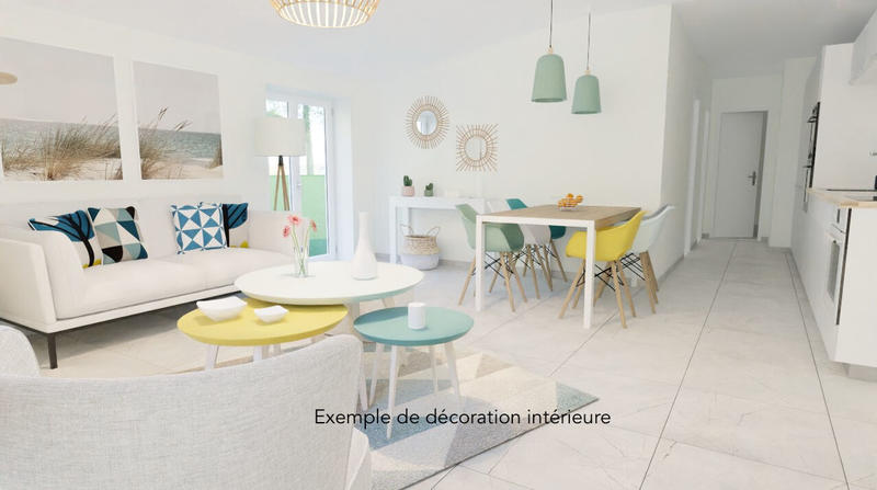 Appartement - 55 m² - 3 pièces