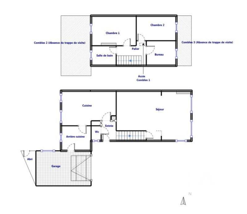 Maison - 102 m² - 4 pièces