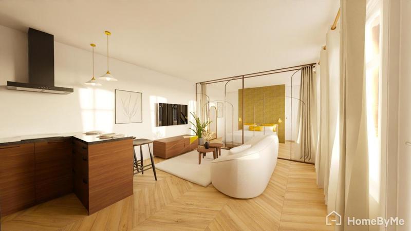 Appartement - 34 m² - 2 pièces