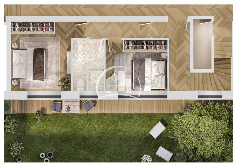 Appartement - 97 m² - 4 pièces