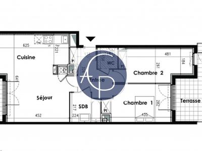 Appartement - 74 m² - 3 pièces