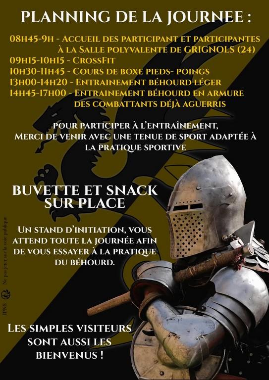 Journée découverte du Béhourd