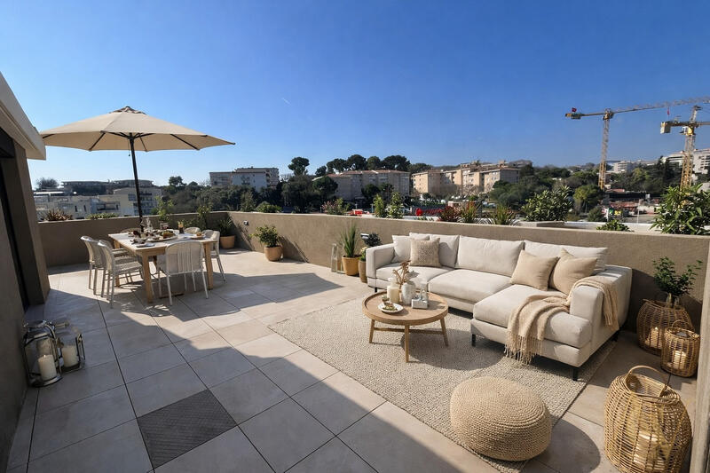 Appartement - 63 m² - 3 pièces