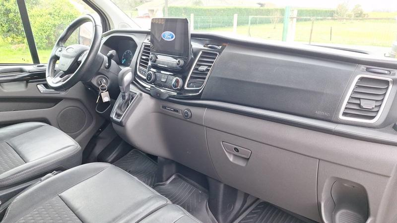 Ford Transit Custom Fourgon Vu 2.0 EcoBlue 185 Bva Sport