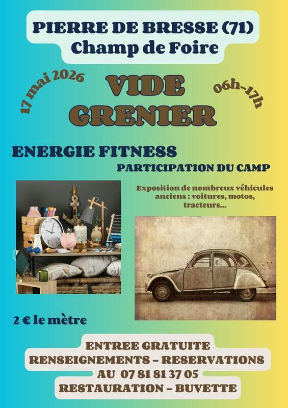 Vide grenier/ exposition de véhicules anciens