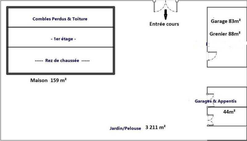 Maison - 159 m² - 6 pièces