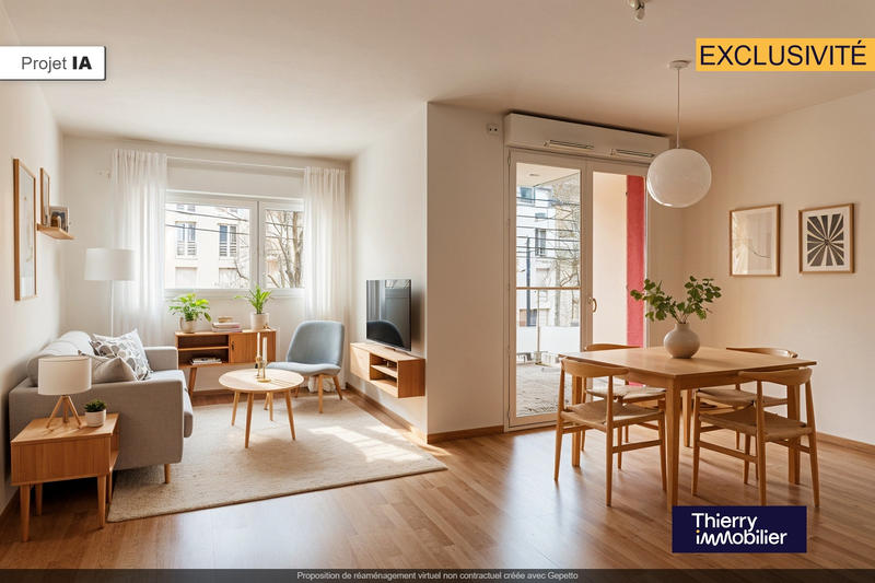 Appartement - 67 m² - 3 pièces