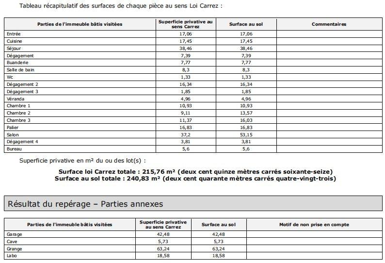 Maison - 250 m² - 8 pièces