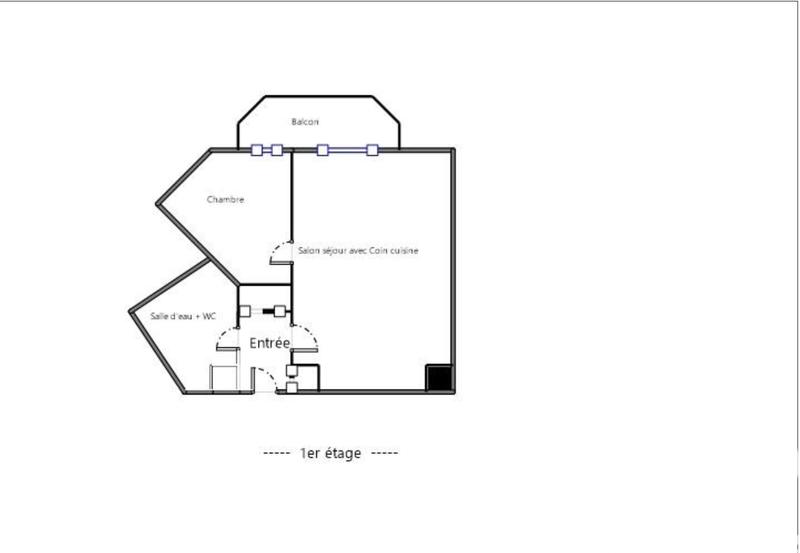 Appartement - 33 m² - 2 pièces