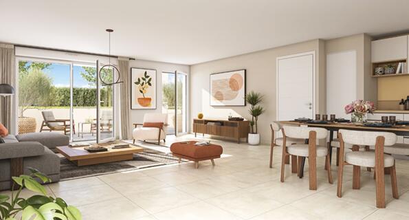 Appartement - 62 m² - 3 pièces