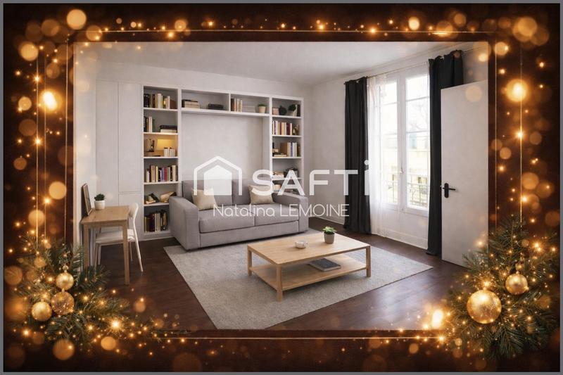 Appartement - 22 m² - 1 pièce