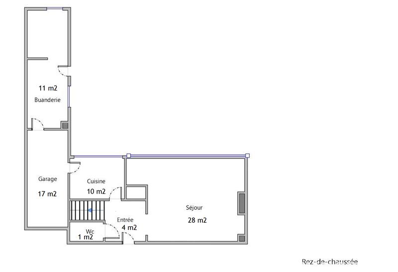 Maison - 90 m² - 5 pièces