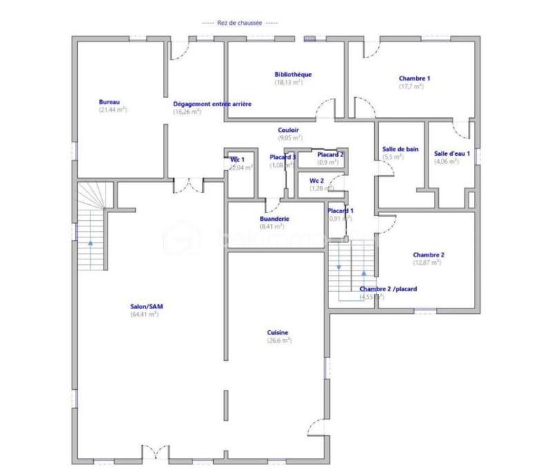 Demeure - 241 m² - 8 pièces