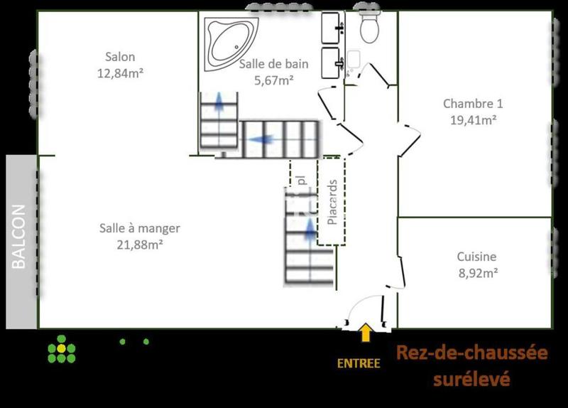 Pavillon - 170 m² - 6 pièces