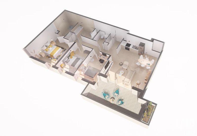 Appartement - 85 m² - 4 pièces