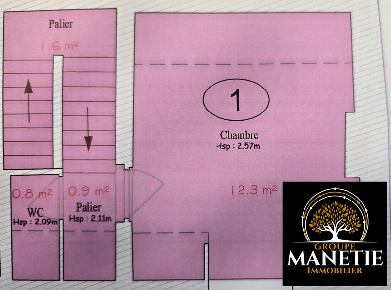 Maison - 42 m² - 2 pièces