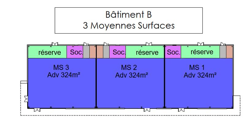 Immeuble - 1 200 m²