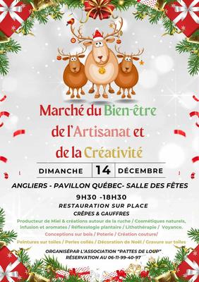 Marché du Bien-être de l'Artisanat et de la Créativité de l'association &quot;Pattes de Loup&quot;