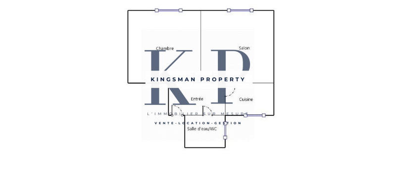 Appartement - 29 m² - 2 pièces