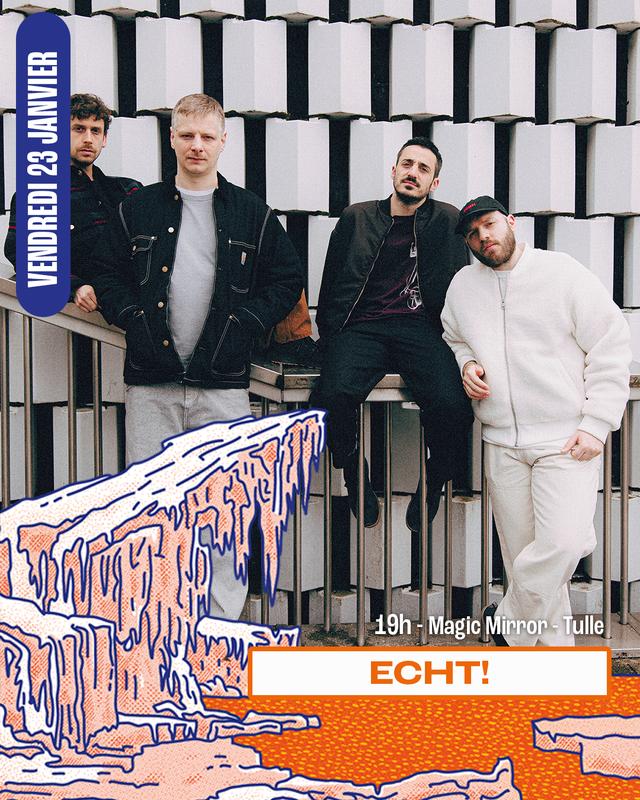 Festival du Bleu en Hiver : Soirée Magic Mirror : DJSet Echt ! Oasis Bomm - Echt ! Ammor 808