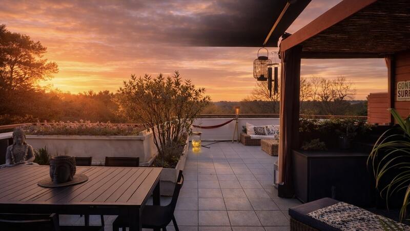 Villa sur toit - 80 m² - 3 pièces