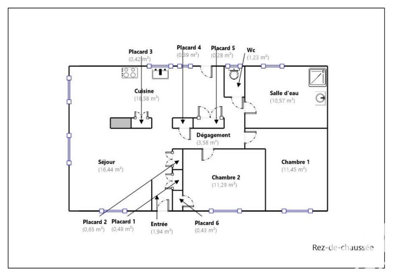 Maison - 78 m² - 4 pièces