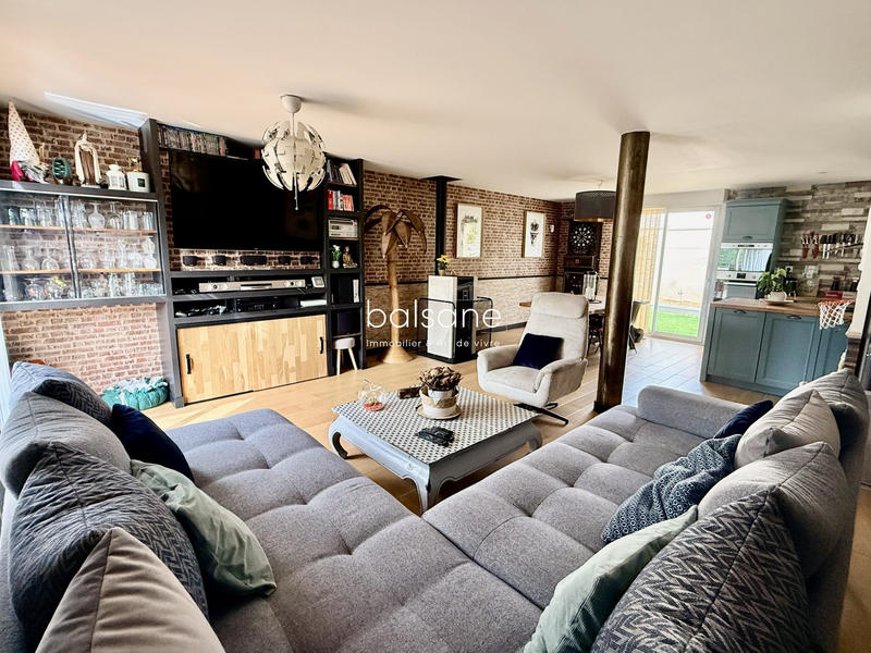 Maison - 125 m² - 6 pièces