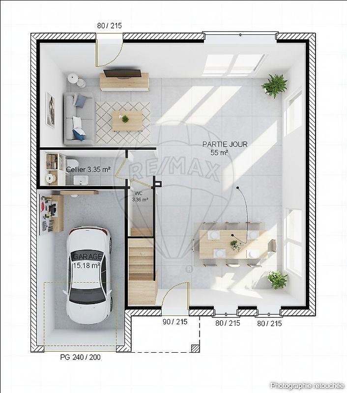 Maison - 132 m² - 6 pièces