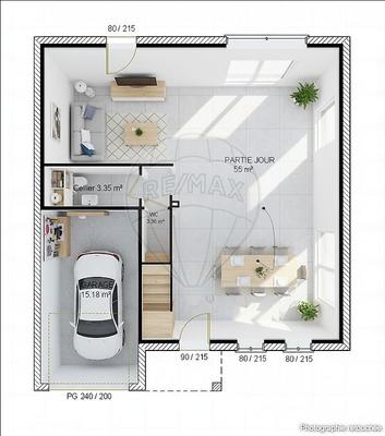 Maison - 132 m² - 6 pièces