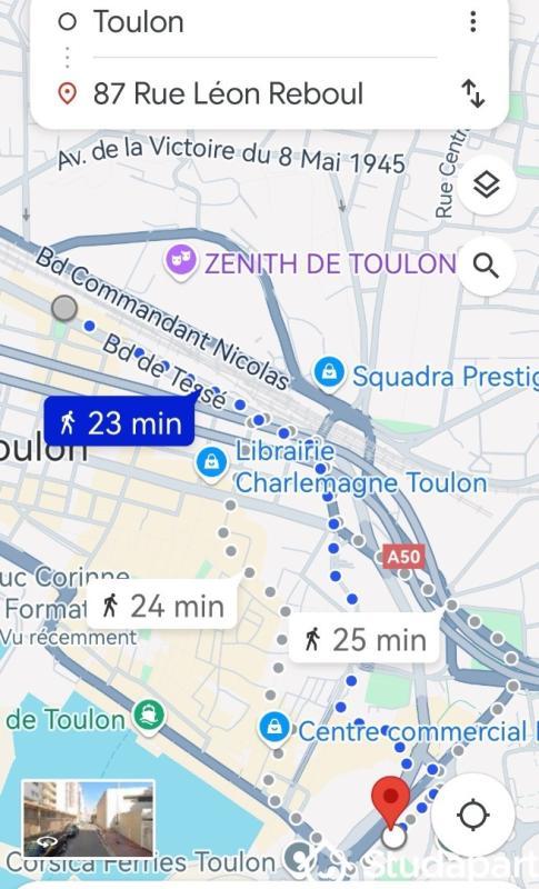 Chambre - 9 m² - 1 pièce