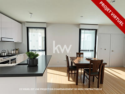 Appartement - 49 m² - 2 pièces