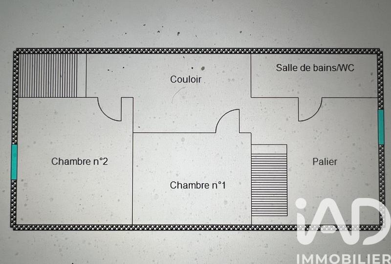 Maison de ville - 70 m² - 4 pièces
