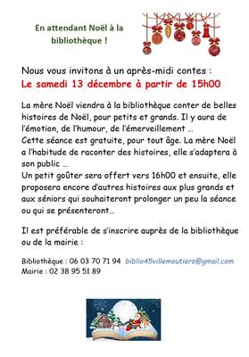 Noël à Villemoutiers