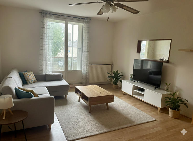 Appartement - 51 m² - 2 pièces